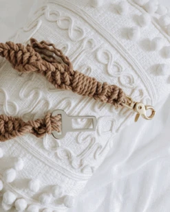 EMBER & IVORY Macrame Seat Belt Dog Restraint In Brown (Made In The USA) 7 EMBER & IVORY Macrame Seat Belt Dog Restraint In Brown (Made In The USA) -Pet Sale Shop 4 2e1d23bd 301b 4529 88a8 83f3f15d6041