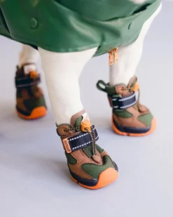 RIFRUF Apollo 1 - Waterproof Dog Boots In Beef & Broccoli (FINAL SALE)