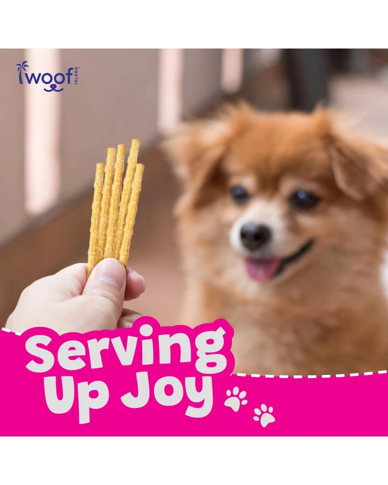 WOOF ISLAND All Natural Coconut Dog Twist Sticks Treat (12-Pack) 5 WOOF ISLAND All Natural Coconut Dog Twist Sticks Treat (12-Pack) - Image 5