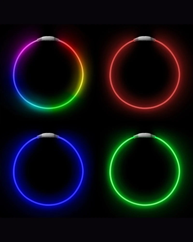 NITE IZE NITEHOWL® MAX Rechargeable Led Safety Dog Necklace 4 NITE IZE NITEHOWL® MAX Rechargeable Led Safety Dog Necklace - Image 4