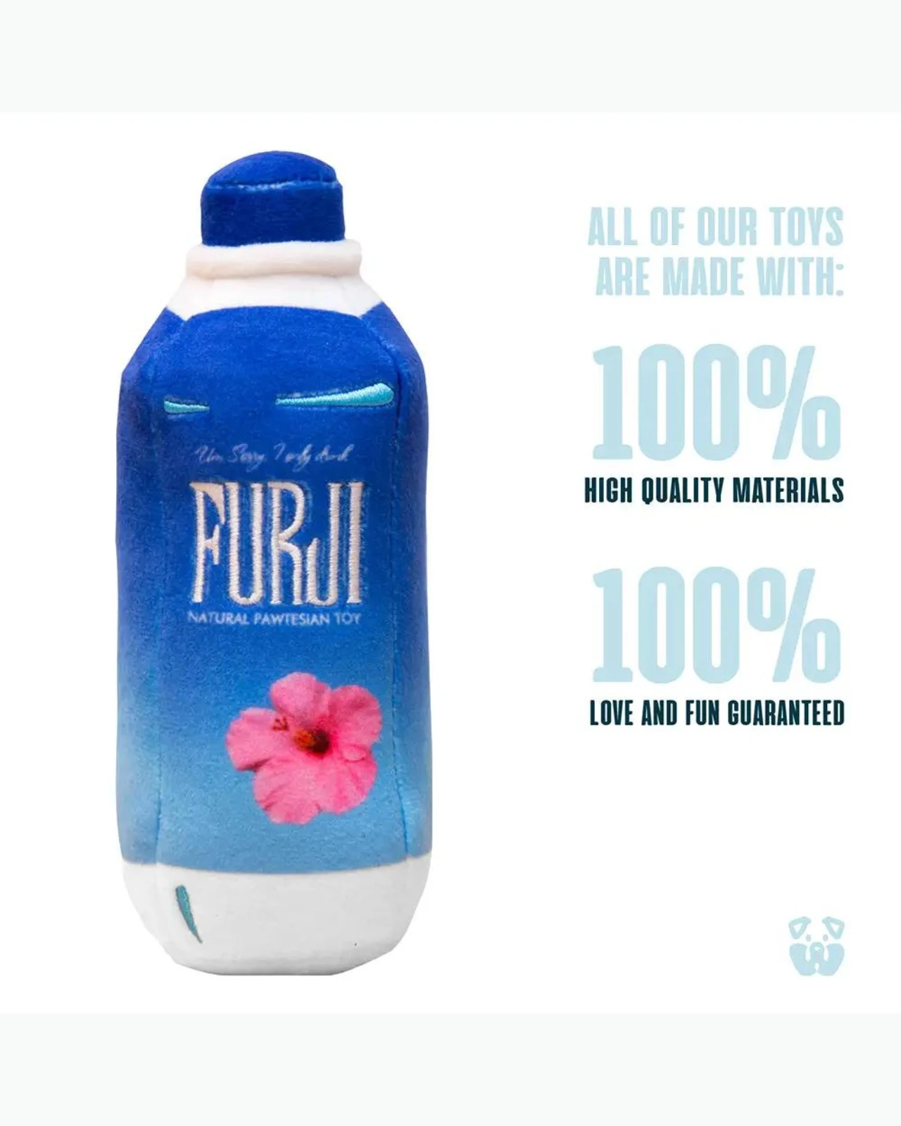 PAWTY DOG TOYS Furji Squeaky Plush Dog Toy 5 PAWTY DOG TOYS Furji Squeaky Plush Dog Toy - Image 5