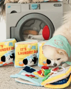 BITE ME Laundry Day Nosework Dog Book Treat Toy -Pet Sale Shop 4 c6c508c3 e67b 446f 981f 4cd6df58dbb1