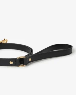 BRANNI Black Nara Leather Dog Leash With Brass Hardware (Made In Italy) 11 BRANNI Black Nara Leather Dog Leash With Brass Hardware (Made In Italy) -Pet Sale Shop 4 fcd58cb3 5649 490e a08c 2394bf9e6d6d
