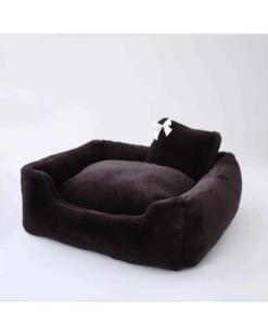 HELLO DOGGIE The Divine Dog Bed In Espresso (Custom/Direct-Ship) (Made In The USA)