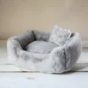 HELLO DOGGIE The Divine Dog Bed In Grey (Custom/Direct-Ship) (Made In The USA)