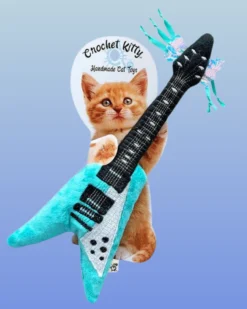 CROCHET KITTY Meowsical Catnip And Crinkle Guitar (Made In The USA) -Pet Sale Shop 5 6cc5a1d5 efa0 4b67 a9ef 0d5c40be6c3a