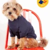 DOG & CO. COLLECTION Cut-Sleeve Crewneck Pullover In New Navy<br>(Made In NYC!) (FINAL SALE)
