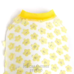ICECREAMTREE STUDIO Flower Mesh Dog Shirt (Made In The USA) -Pet Sale Shop 6571473c131d3774b9cc94981d4d441c620ea462ca558b1fa0c104cca1f48ad0