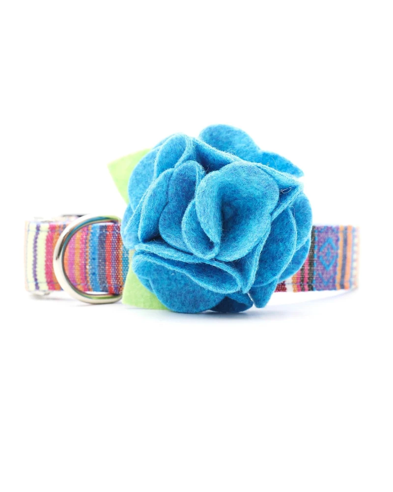 MIMI GREEN Dog Collar Hydrangea Flower (Made In The USA) 4 MIMI GREEN Dog Collar Hydrangea Flower (Made In The USA) - Image 4