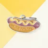 MY FAMILY Hot Dog Custom Pet ID Tag