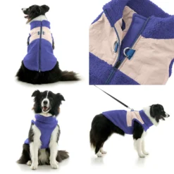 GOOBY Zip-Up Sherpa Dog Vest In Moonstone Blue (FINAL SALE) -Pet Sale Shop 72233 ZipUpSherpaVest Wholesale Variation Purple 2048x2048 1024x1024 ddc1374e aaee 4f61 b762 516234023f5e