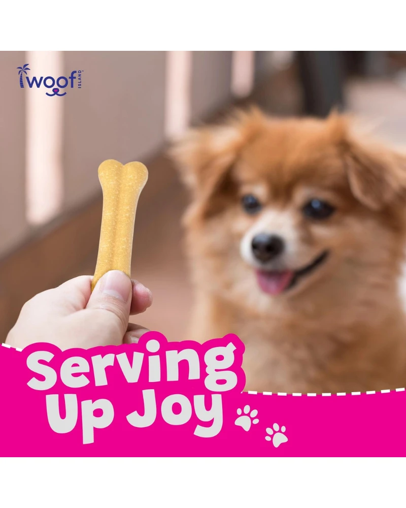 WOOF ISLAND All Natural Coconut Dog Bone Treat (2-Pack) 8 WOOF ISLAND All Natural Coconut Dog Bone Treat (2-Pack) - Image 8