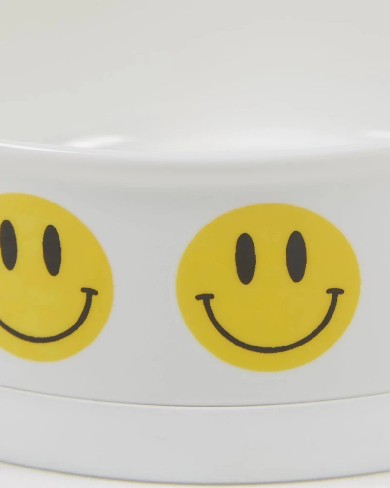 BONE DRY Let's Get Happy Smiley Face Pet Bowls 6 BONE DRY Let's Get Happy Smiley Face Pet Bowls - Image 6