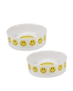 BONE DRY Let's Get Happy Smiley Face Pet Bowls 10 BONE DRY Let's Get Happy Smiley Face Pet Bowls -Pet Sale Shop 83