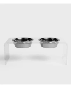 HIDDIN Clear Lucite Double Bowl Pet Feeder (Made In The USA) (Direct-Ship) 23 HIDDIN Clear Lucite Double Bowl Pet Feeder (Made In The USA) (Direct-Ship) -Pet Sale Shop 89 5026ad41 4707 479c ac1d 640e04ba11b0