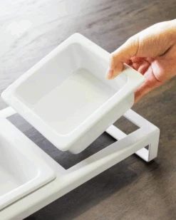 YAMAZAKI Tower Pet Food Bowl In White -Pet Sale Shop 8 4d372c21 7bee 4ee9 9a85 3b8ba5f00ebf