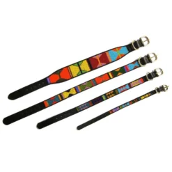 THE KENYAN COLLECTION Hippo Circus Beaded Leather Dog Collar (FINAL SALE) -Pet Sale Shop 8da7697956257de8235379daa8b71e2eeb7033ee36c71fd4136ef9690617b965
