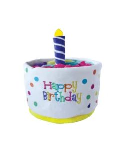 FOU FOU BRANDS Birthday Cake Snuffle Dog Toy -Pet Sale Shop 91