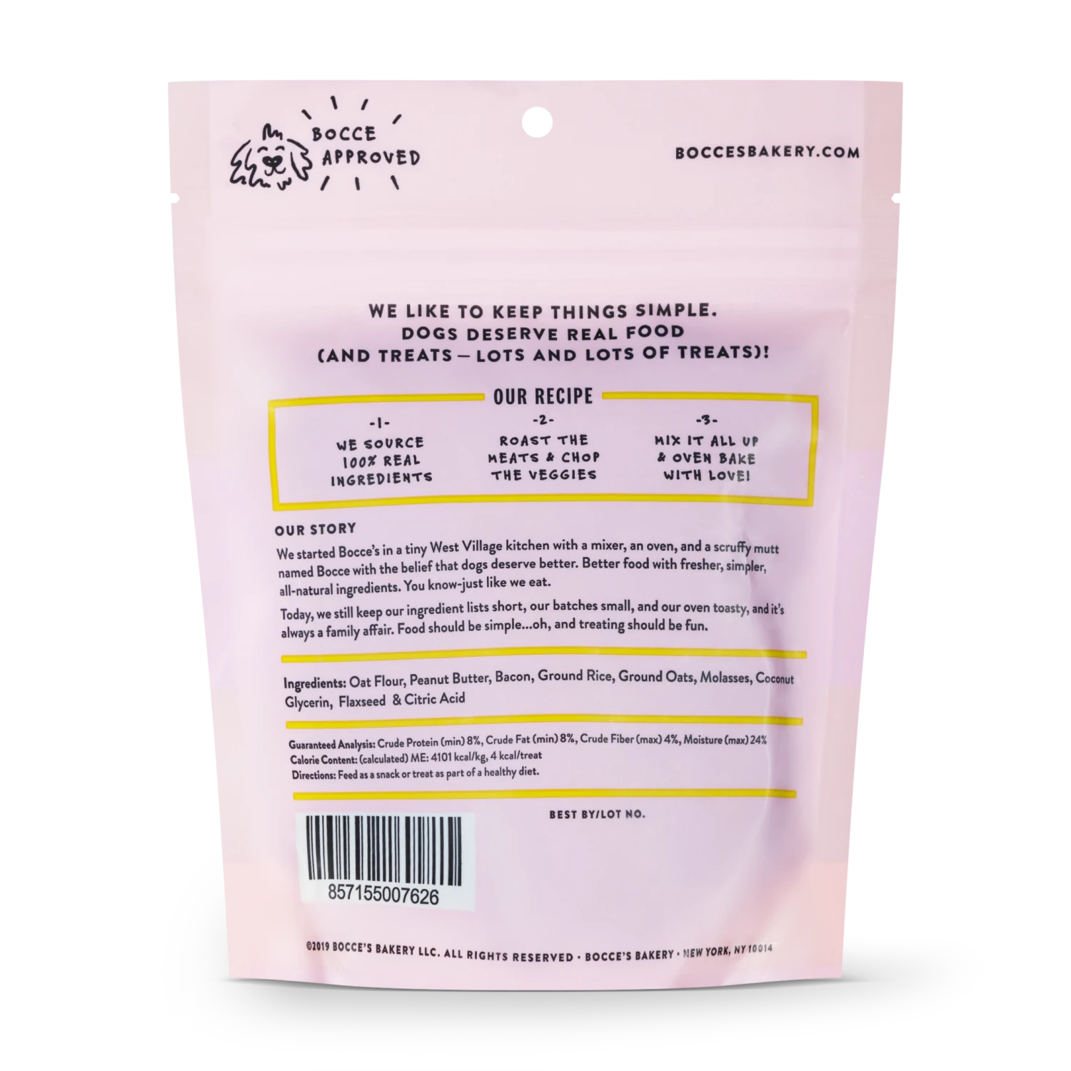 BOCCE'S BAKERY Bac N' Nutty Dog Training Treats 2 BOCCE'S BAKERY Bac N' Nutty Dog Training Treats - Image 2