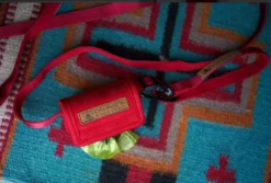 CHARLIE'S BACKYARD Easy Dog Poo Bag In Tan -Pet Sale Shop CHARLIE SBACKYARDEasyPooBagPouchinTan ImmediateShip 3