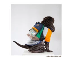 CHARLIE'S BACKYARD Charlie's Bag Backpack In Navy -Pet Sale Shop CHARLIE S BACKYARD Navy Backpack 5