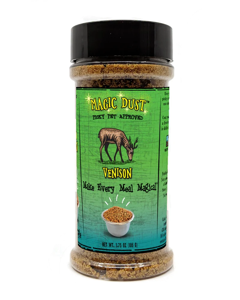 WILD MEADOW Magic Dust Venison Food Topper For Dogs & Cats 2 WILD MEADOW Magic Dust Venison Food Topper For Dogs & Cats - Image 2