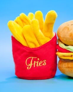 P.L.A.Y. American Classic French Fries Plush Dog Toy -Pet Sale Shop DOG CO P.L.A.Y. American Classic French Fries Plush Toy 1875