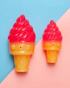 COOL PUP Freeze-Me Ice Cream Cone Dog Toy In Pink