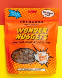 POLKA DOG BAKERY Wonder Nuggets Soft Peanut Butter Dog Treats