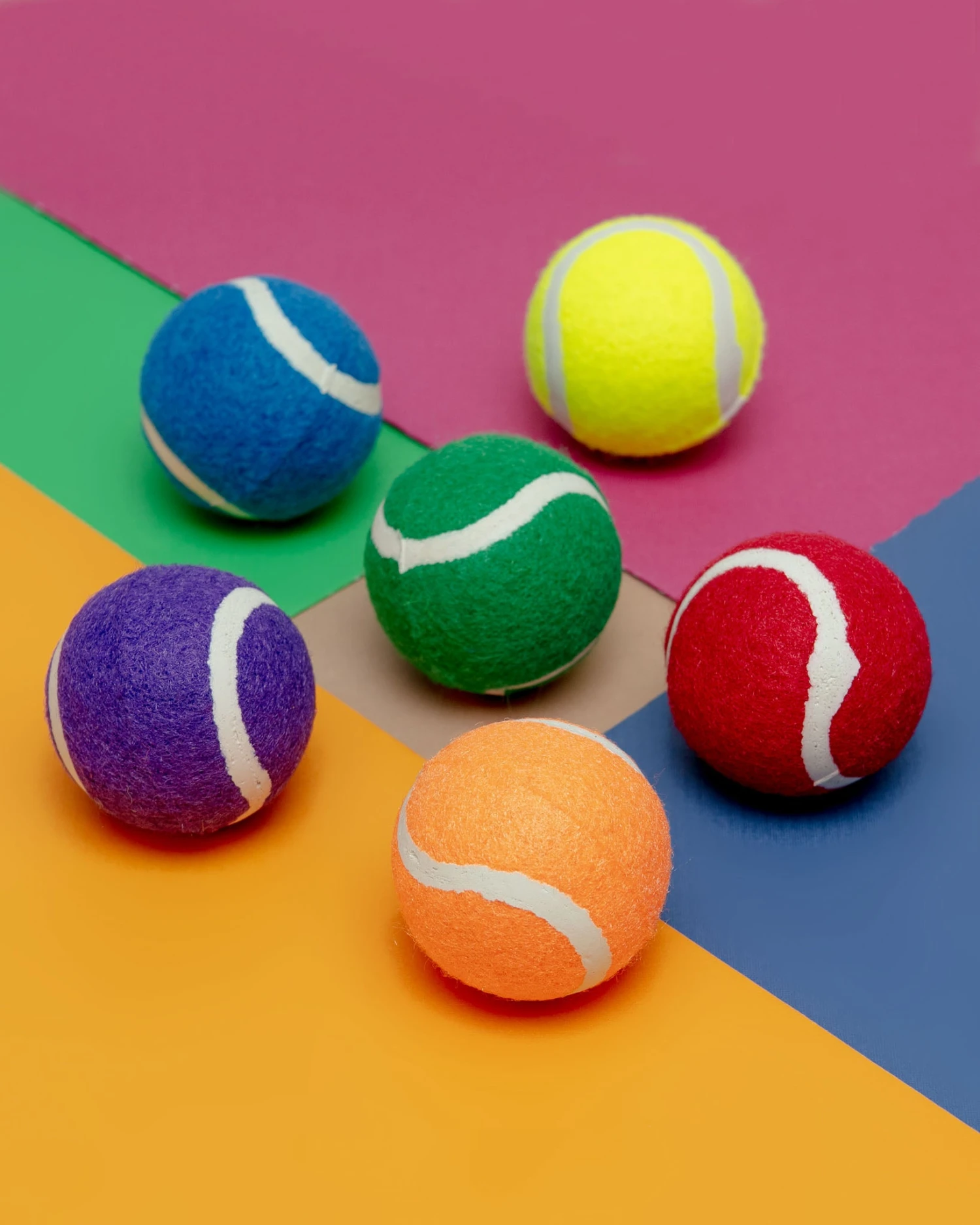 ZANIES Puppy Pride Tennis Ball - Singles 1 ZANIES Puppy Pride Tennis Ball - Singles
