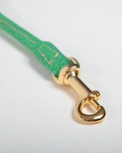 LA CINOPELCA Italian Leather Dog Leash In Green 7 LA CINOPELCA Italian Leather Dog Leash In Green -Pet Sale Shop Dog Co 1C5A0073