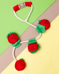 THE FURRYFOLKS Cherry Tomato Nose Work & Tug Dog Toy 21 THE FURRYFOLKS Cherry Tomato Nose Work & Tug Dog Toy -Pet Sale Shop Dog Co 1C5A0104 4a2c32d3 be60 460f a595 6f7bf597844c