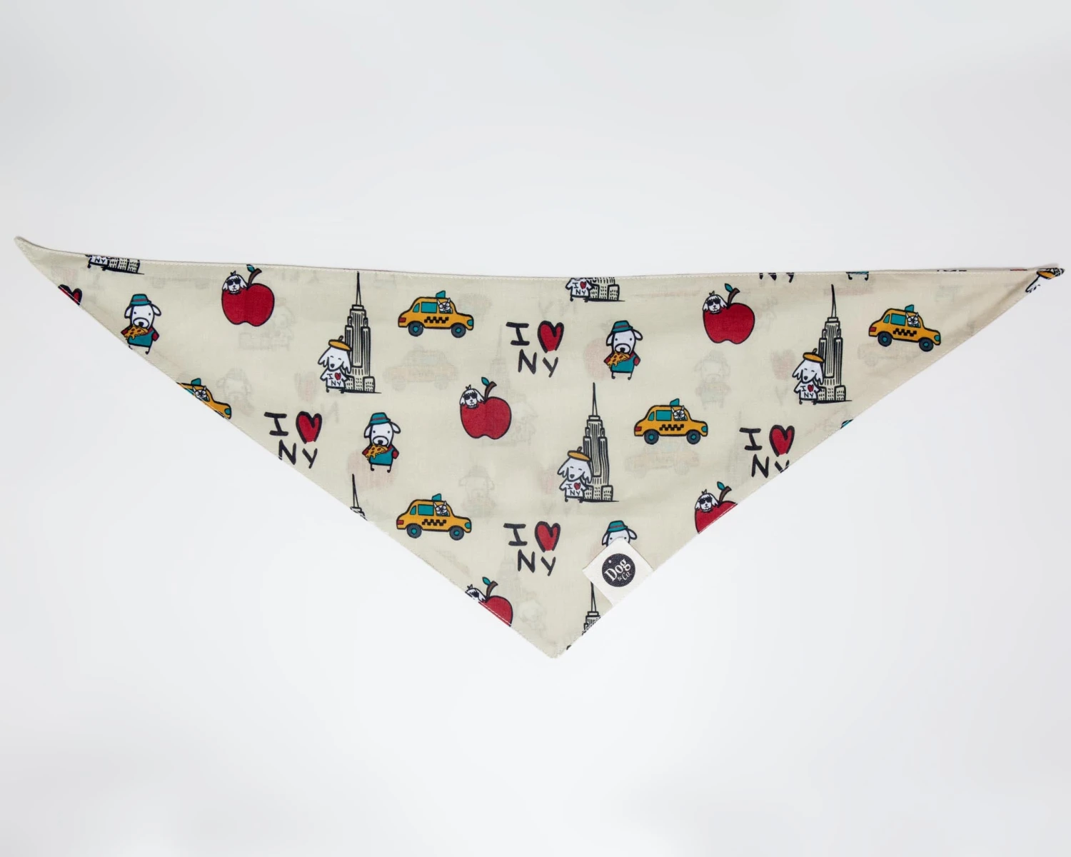 DOG & CO. I Love New York Dog Bandana (Dog & Co. Exclusive) 5 DOG & CO. I Love New York Dog Bandana (Dog & Co. Exclusive) - Image 5