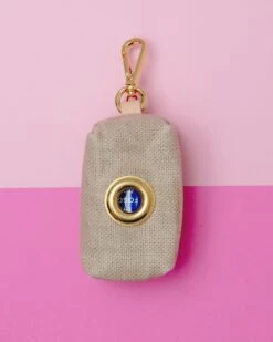 THE FOGGY DOG Sand Waxed Canvas Dog Waste Bag Dispenser (Made In The USA)