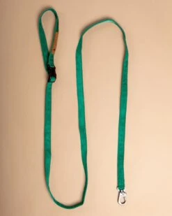 CHARLIE'S BACKYARD Adjustable Easy Dog Leash In Green -Pet Sale Shop Dog Co 1C5A0568