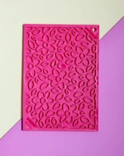 SODA PUP Flower Power Dog Lick Mat (Made In The USA)