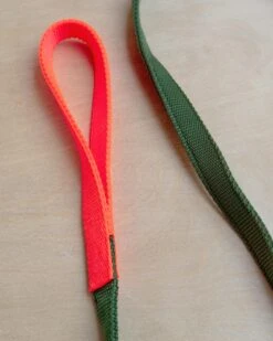 WAGWEAR Nylon Dog Leash In Olive & Neon Orange (Made In The USA) -Pet Sale Shop Dog Co 1C5A1109 9aff6250 5cab 4c5c bcba 22479e609da4