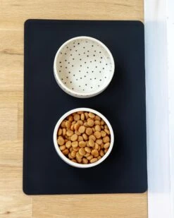 ORE PET Silicone Feeding Placemat In Black -Pet Sale Shop Dog Co 1C5A1283