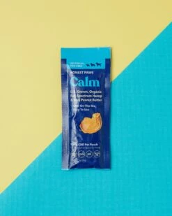 HONEST PAWS On-the-Go Calming CBD Peanut Butter Pouches -Pet Sale Shop Dog Co 1C5A1446