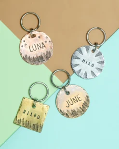 THE COPPER POPPY Juno Forest Custom Dog ID Tag (Custom/Drop-Ship) (Made In The USA) 10 THE COPPER POPPY Juno Forest Custom Dog ID Tag (Custom/Drop-Ship) (Made In The USA) -Pet Sale Shop Dog Co 1C5A2649