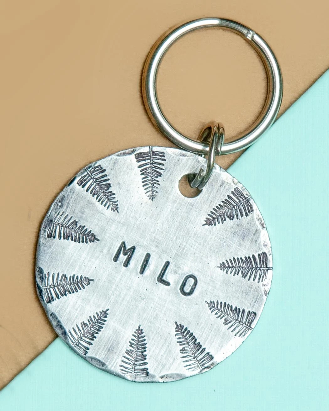 THE COPPER POPPY Juno Forest Custom Dog ID Tag (Custom/Drop-Ship) (Made In The USA) 1 THE COPPER POPPY Juno Forest Custom Dog ID Tag (Custom/Drop-Ship) (Made In The USA)