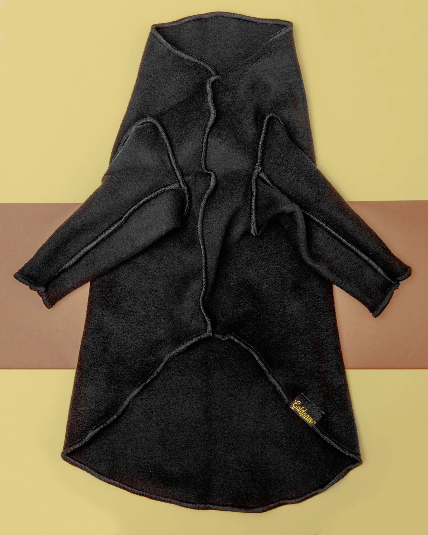 DOG & CO. COLLECTION Long-Sleeve Pullover Stretch Dog Fleece In Black (Made In The USA, Dog & Co. Exclusive!) 3 DOG & CO. COLLECTION Long-Sleeve Pullover Stretch Dog Fleece In Black (Made In The USA, Dog & Co. Exclusive!) - Image 3