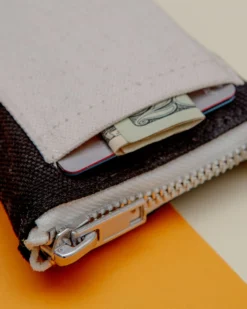 DOG & CO. COLLECTION Good Girl Bag Treat + Poop Bag Holder In Black Canvas (Made In NYC) -Pet Sale Shop Dog Co 1C5A3032