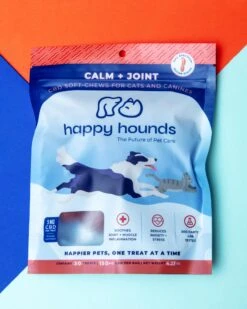 HAPPY HOUND Calm & Joint Bacon Pet Strips (5mg)