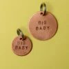 WOWIE GOODS Big Baby Round ID Tag (Custom/Drop-Ship) (Made In The USA)