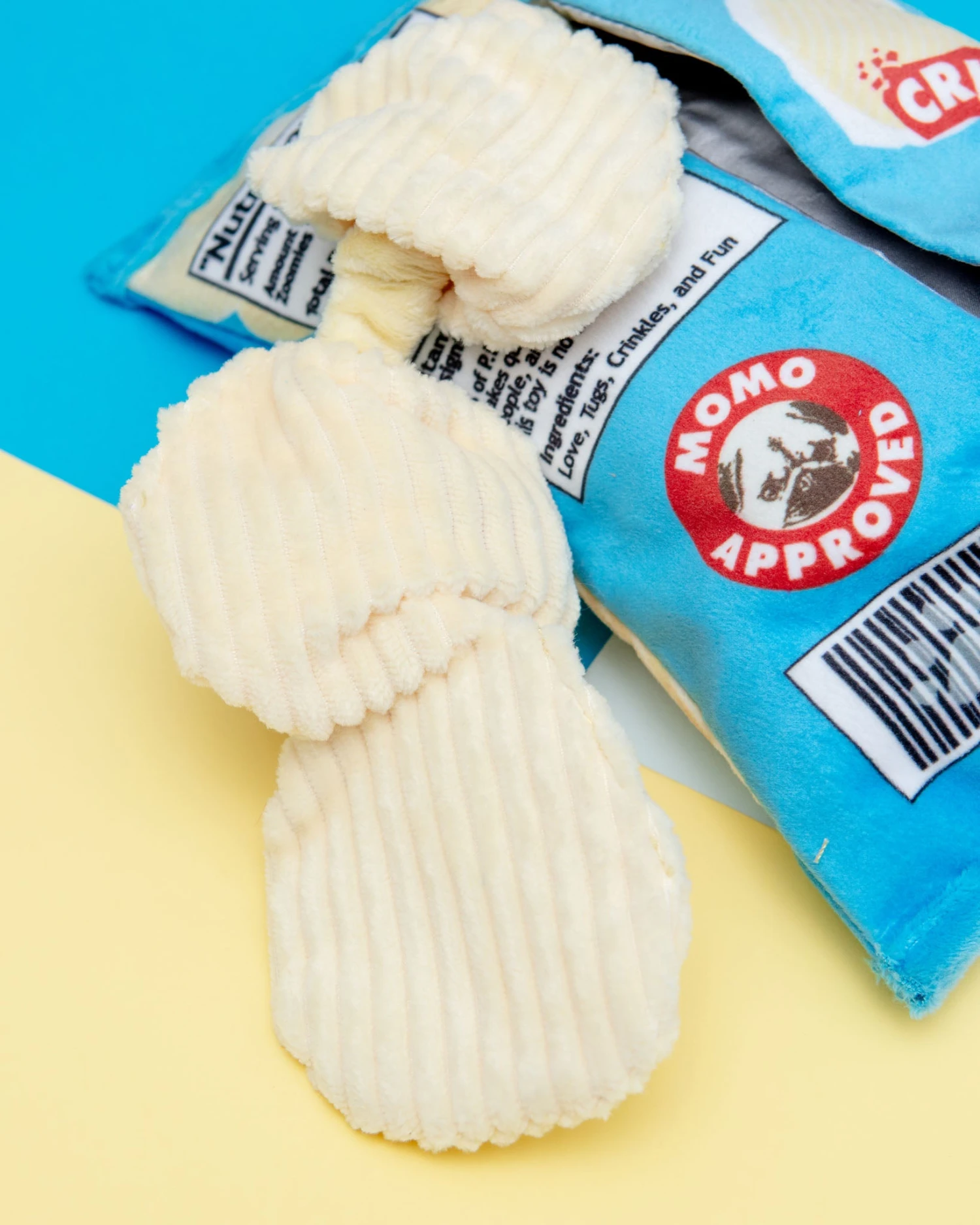 P.L.A.Y. Fluffles Chips Dog Toy 2 P.L.A.Y. Fluffles Chips Dog Toy - Image 2