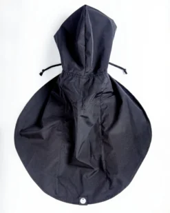 DOG & CO. COLLECTION Action Jacket Pull-On Raincoat In Black (Made In The USA) -Pet Sale Shop Dog Co 1C5A4063