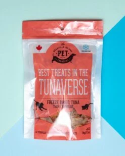 GRANVILLE PET TREATERY Freeze Dried Tuna Flakes Treats For Dogs & Cats