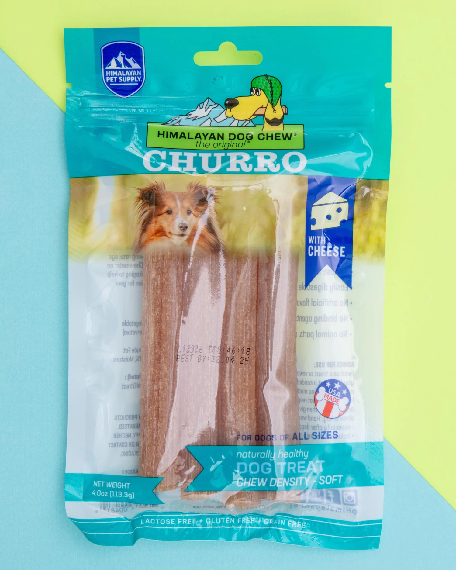 HIMALAYAN PET Yaky Churro Himalayan Dog Chew 1 HIMALAYAN PET Yaky Churro Himalayan Dog Chew