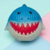 HUGGLEHOUNDS Finn The Shark Ruff-Tex® Squeaky Dog Toy